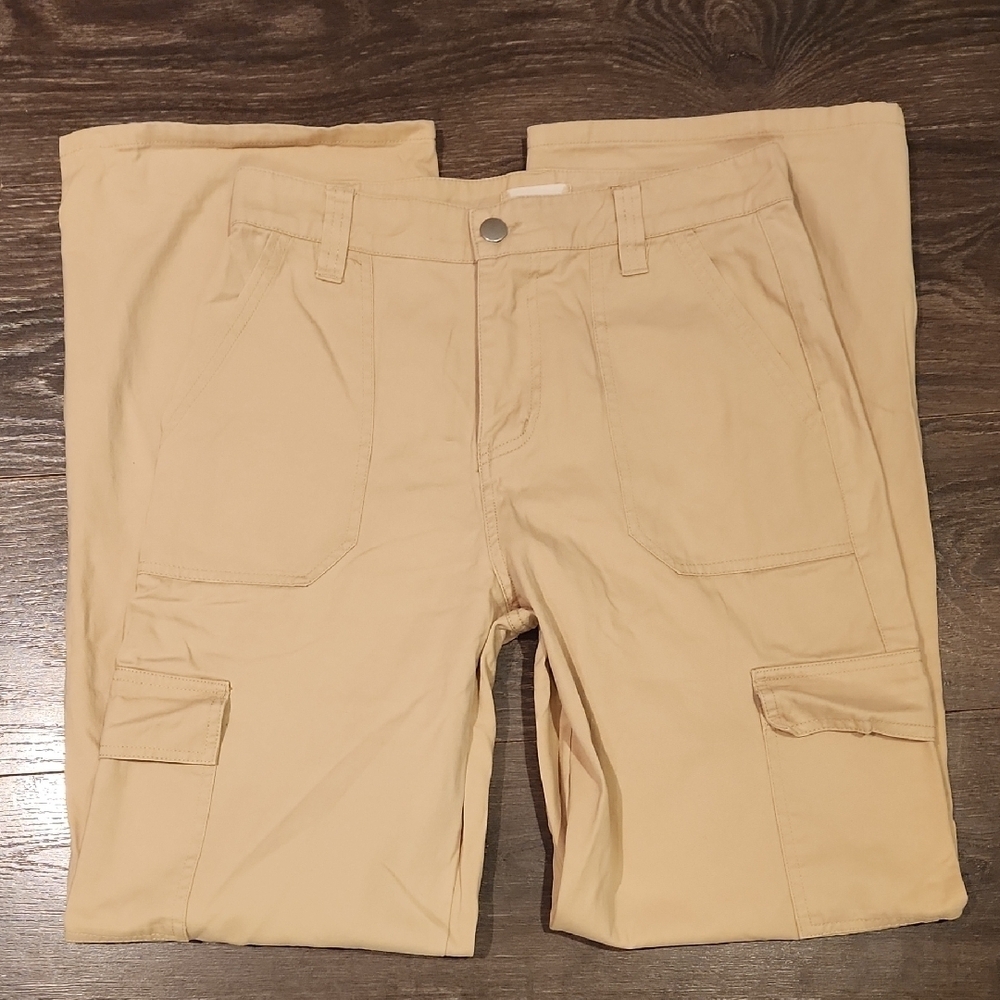 ❤️ ALTAR'D STATE HIGH RISE WIDE LEG UTILITY PANTS, MEDIUM - Picture 2 of 7